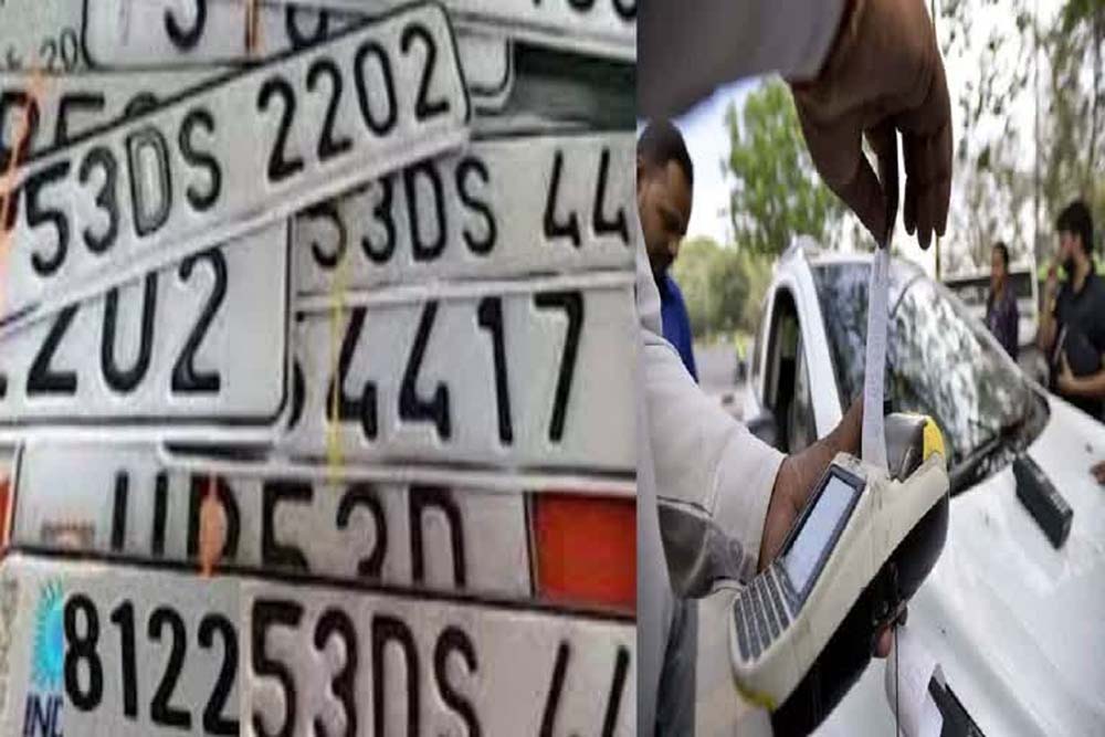 हरियाणा पुलिस की वाहन चालकों को चेतावनी, ढकी या फर्जी नंबर प्लेट पर होगी कार्रवाई