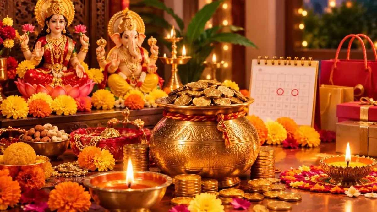 दिवाली कब है 2026? धनतेरस, लक्ष्मी पूजा, गोवर्धन पूजा और भाई दूज की पूरी डेट लिस्ट