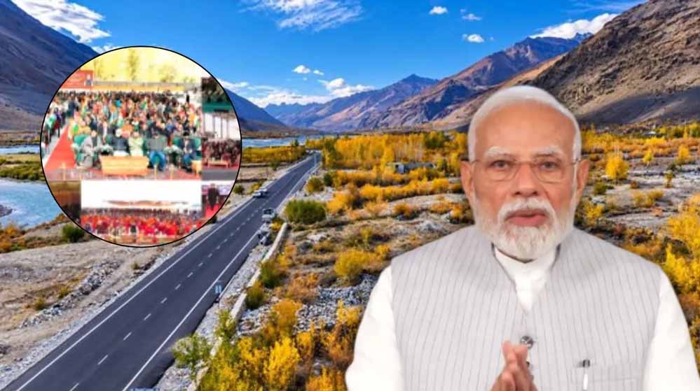 लद्दाख में पानी और बिजली संकट दूर करने की तैयारी, ₹3,350 करोड़ के प्रोजेक्ट्स का उद्घाटन