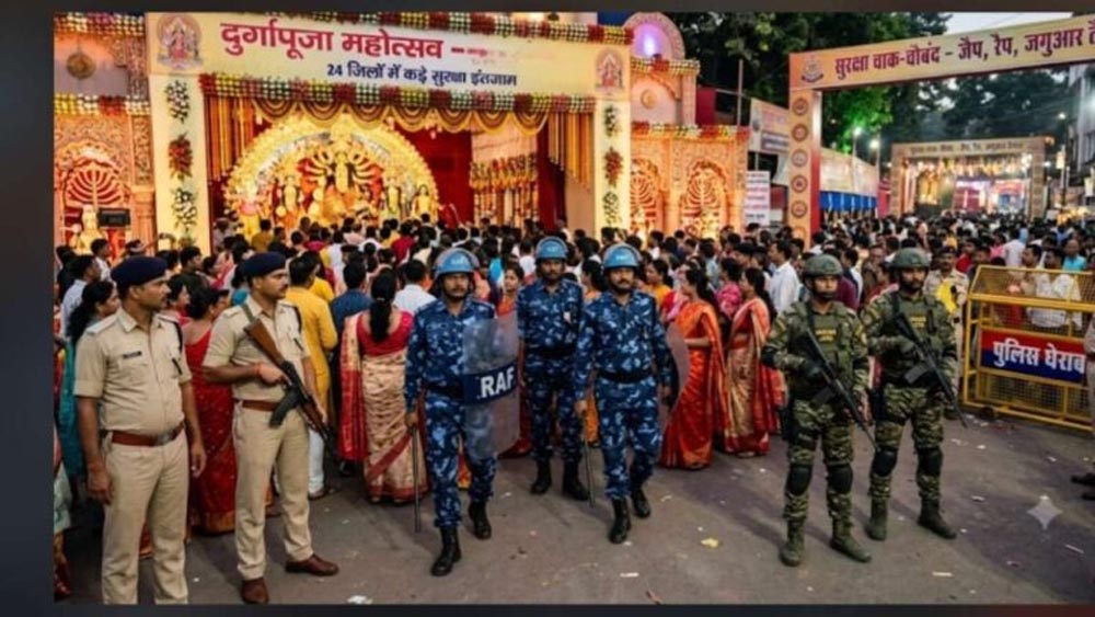 दुर्गा पूजा को लेकर झारखंड पुलिस अलर्ट, जैप-झारखंड जगुआर समेत कई बलों की होगी तैनाती