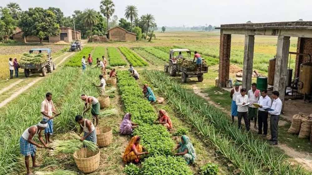 बिहार के किसानों के लिए कमाई का नया रास्ता, तुलसी और लेमनग्रास की खेती से बढ़ेगी आय