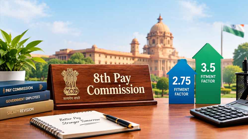 8th CPC Salary Hike: ₹18,000 की बेसिक सैलरी ₹69,000 होने की चर्चा, जानें 140% का हिसाब