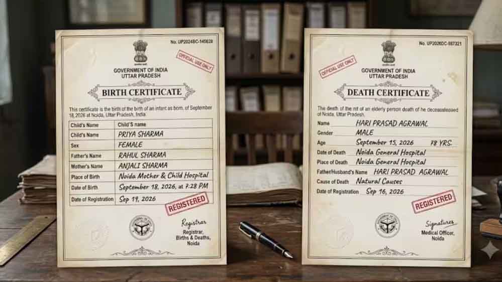 Birth-Death Certificate: ऑनलाइन पंजीयन में चूक, 75 अस्पतालों पर लगा सवा लाख रुपये का जुर्माना
