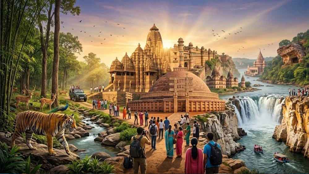 महाकाल और बागेश्वर धाम का जलवा, मध्य प्रदेश में पर्यटकों की संख्या ने बनाया नया रिकॉर्ड