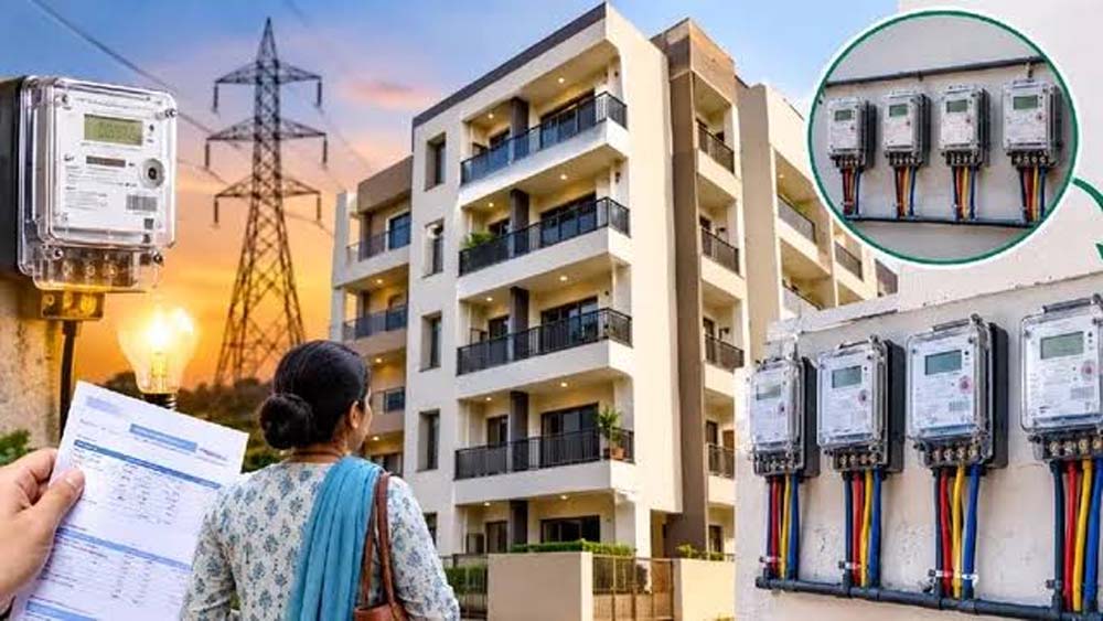 गुरुग्राम-फरीदाबाद के फ्लैट मालिकों को राहत की तैयारी, एक मंजिल पर अलग बिजली कनेक्शन का रास्ता साफ