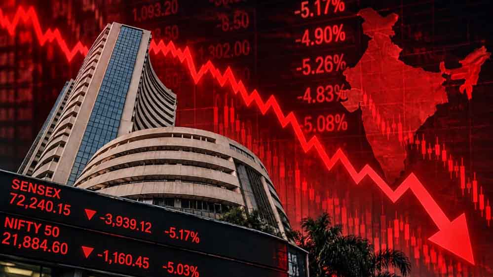 Stock Market Crash: गुरुवार को बाजार खुलते ही गिरावट, ताश के पत्तों की तरह बिखरे ये शेयर
