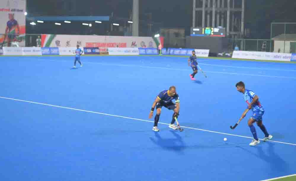 राजधानी रॉयल्स को 4-3 से हराकर चक्रधर चैंपियंस सेमीफाइनल के करीब