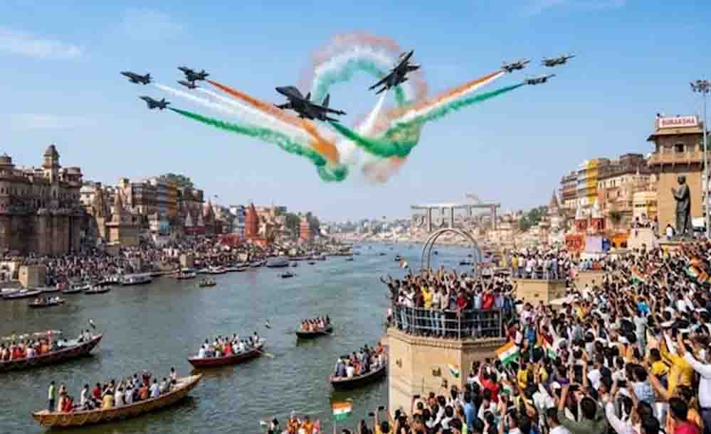 पीएम मोदी आज काशी में, नमो घाट पर ‘विंग्स ओवर गंगा’ एयर शो का करेंगे दीदार