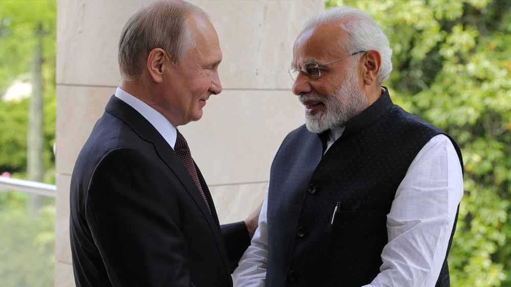 यूक्रेन युद्ध पर पुतिन बोले- PM मोदी शांति से समाधान निकालने के पक्ष में