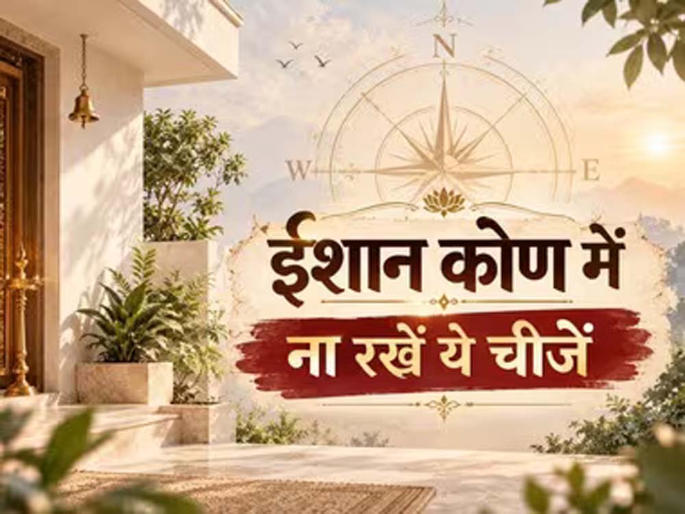 उत्तर-पूर्व दिशा में इन चीजों को रखने से बचें, जानें क्या कहता है वास्तु शास्त्र