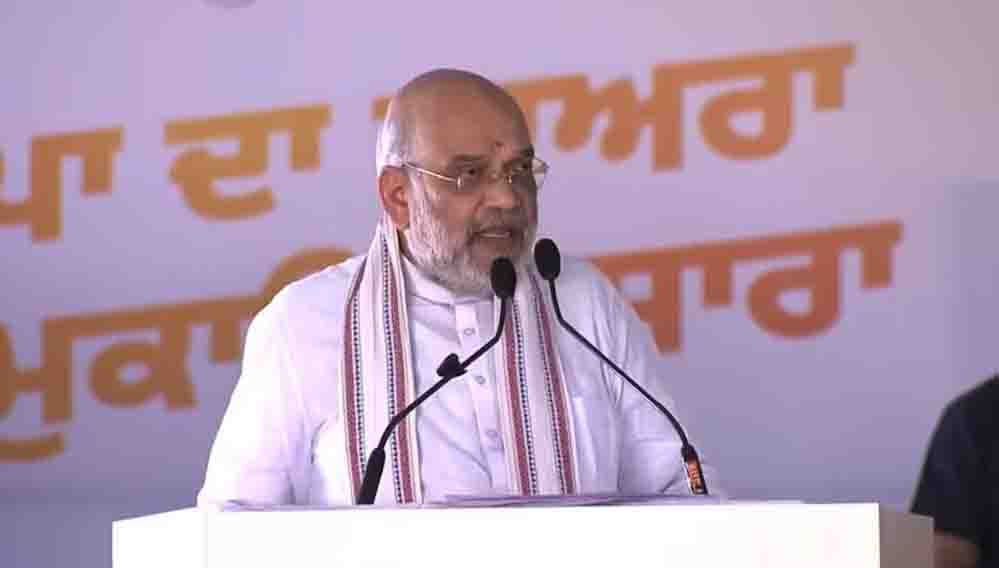 लखनऊ में अमित शाह का चुनावी संदेश, बोले- 312 सीटों वाली रिकॉर्ड जीत याद दिलाने आया हूं