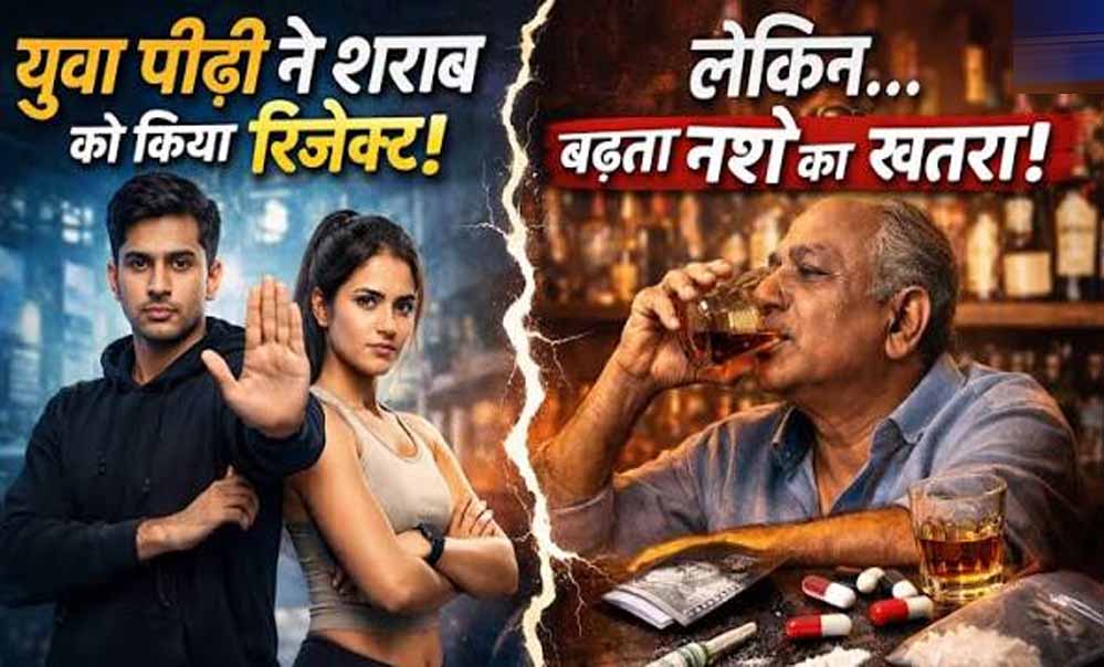 युवा शराब से क्यों बना रहे दूरी? 2022-24 के डेटा में गिरावट, बड़ी उम्र के लोगों में बढ़ा सेवन