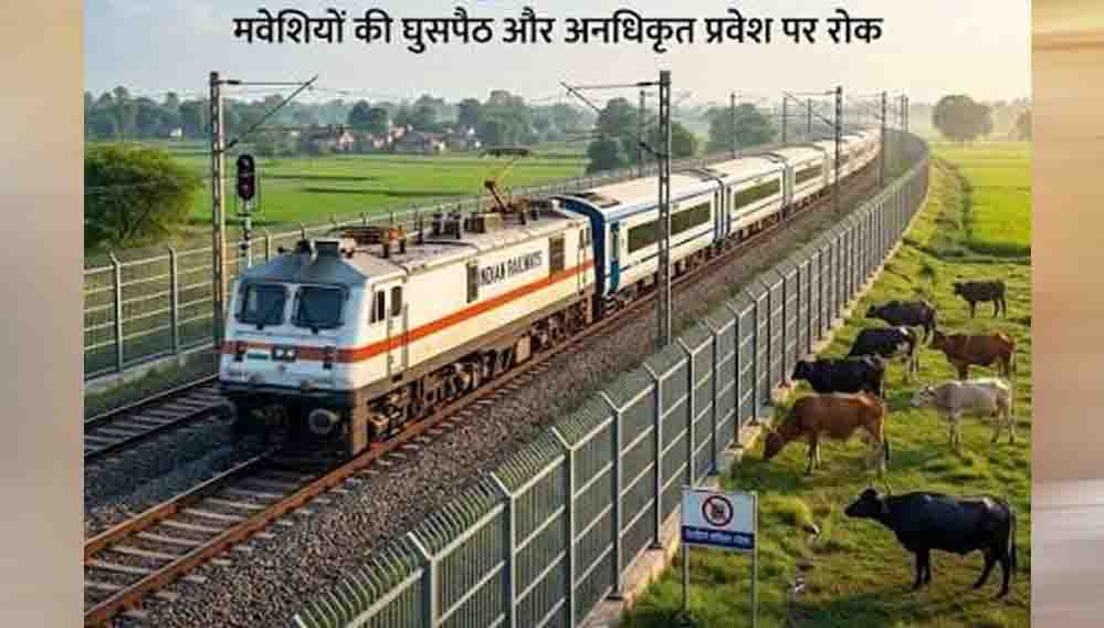 MP में रेल सफर होगा तेज, बुधनी-बरखेड़ा ट्रैक पर वन्यजीवों की आवाजाही रोकने के लिए बिछेगी फेंसिंग