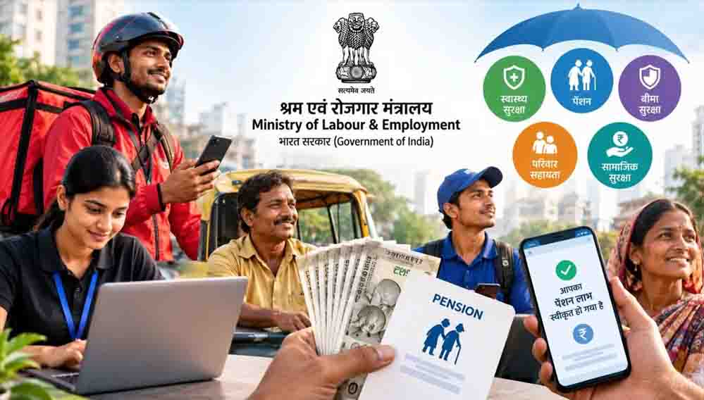 गिग वर्कर्स और प्लेटफॉर्म कर्मचारियों को मिलेगी सामाजिक सुरक्षा, केंद्र ने गठित किए राष्ट्रीय बोर्ड