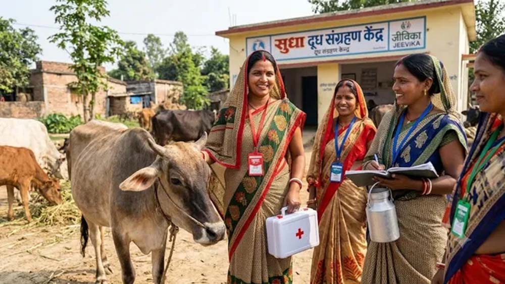सुधा सखियां संभालेंगी पशुओं की प्राथमिक चिकित्सा, गांवों में बढ़ेंगी सुविधाएं