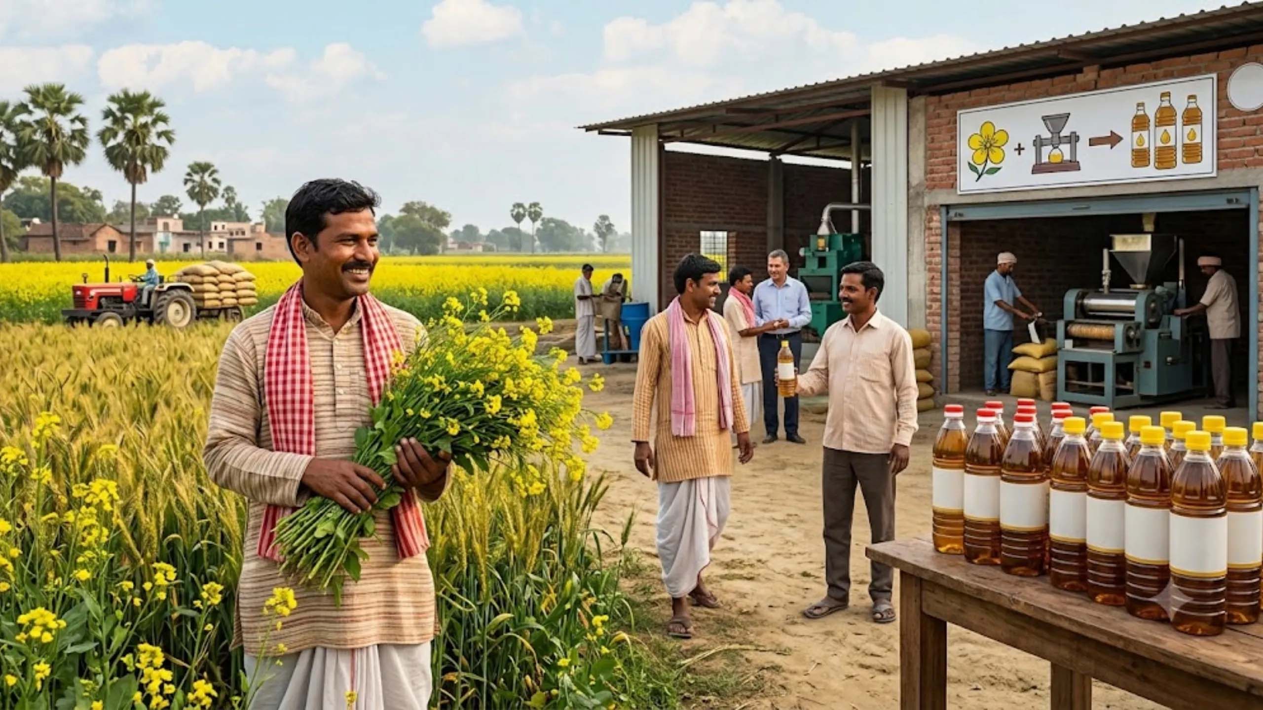 किसानों को 50% तक सब्सिडी, तेल मिल और पैकेजिंग यूनिट लगाने के लिए 10 अक्टूबर तक करें आवेदन