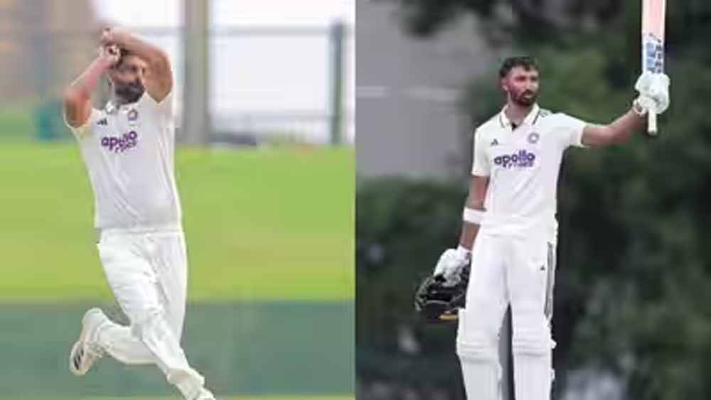 इंडिया ए का धमाकेदार कमबैक, 113 रन पर ऑलआउट होने के बाद दूसरी पारी में ठोके 516 रन