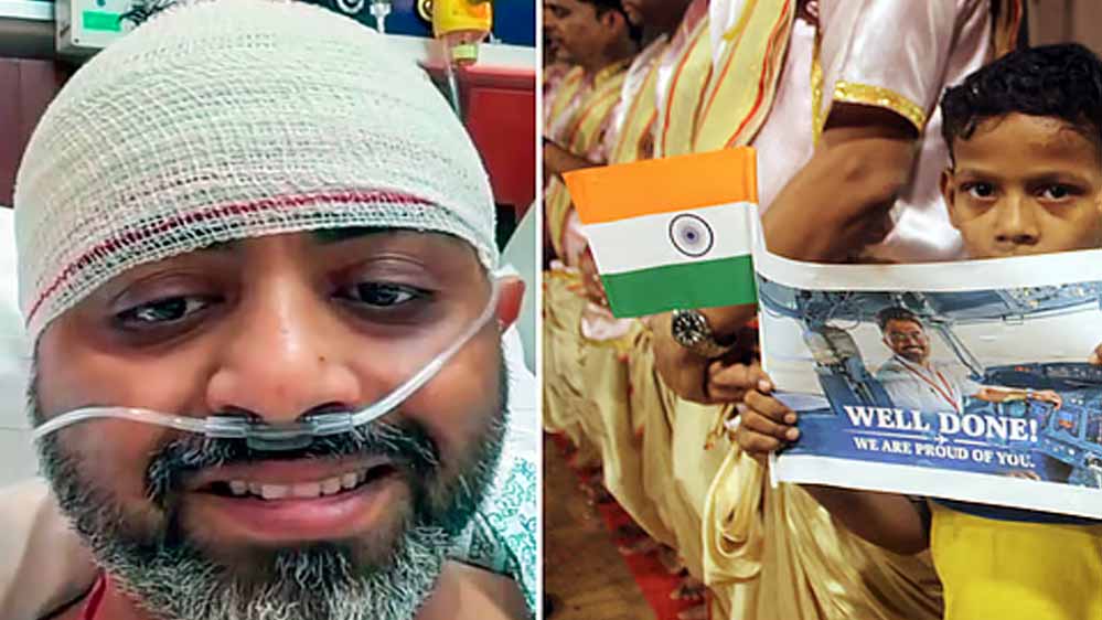कुल्हाड़ी के हमले में घायल कैप्टन स्मित की हालत में नहीं हुआ पूरा सुधार, खोपड़ी टूटी; जल्द उड़ान भरना चाहते हैं