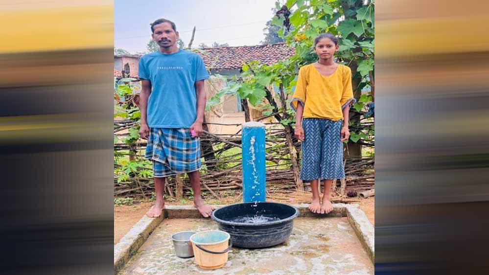 जल जीवन मिशन से सुदूर गांव में बदलाव, डांडजमड़ी के सभी 90 घरों को मिला नल कनेक्शन