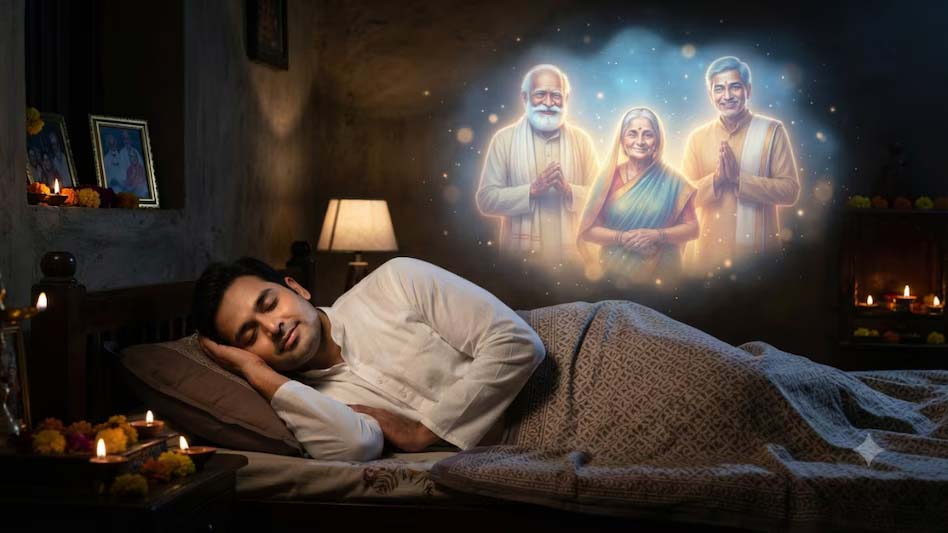 पितृ पक्ष में सपने में दिखें पूर्वज तो समझें खास संकेत! हंसते, रोते या भोजन मांगते दिखें तो जानें मतलब
