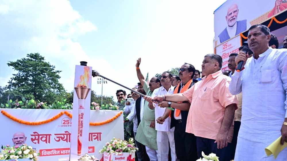 रणजीता स्टेडियम में विकसित भारत संकल्प सभा, वर्ष 2047 तक भारत को विकसित राष्ट्र बनाने में सक्रिय भागीदारी का लिया संकल्प