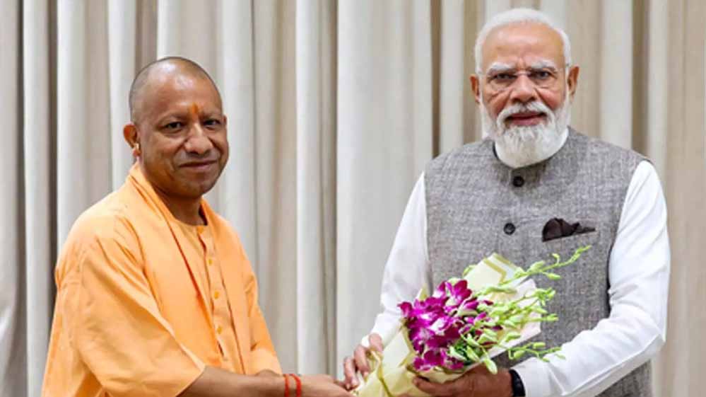 सात अक्टूबर 2001 को गुजरात के मुख्यमंत्री बने थे मोदी, मुख्यमंत्री योगी बोले- 25 वर्षों की यात्रा ने भारत को दी नई पहचान