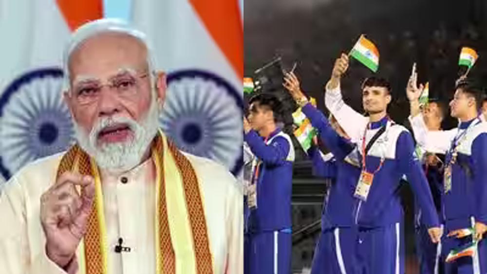 एशियन गेम्स में भारत की शानदार कामयाबी, पीएम मोदी ने खिलाड़ियों को दी शुभकामनाएं