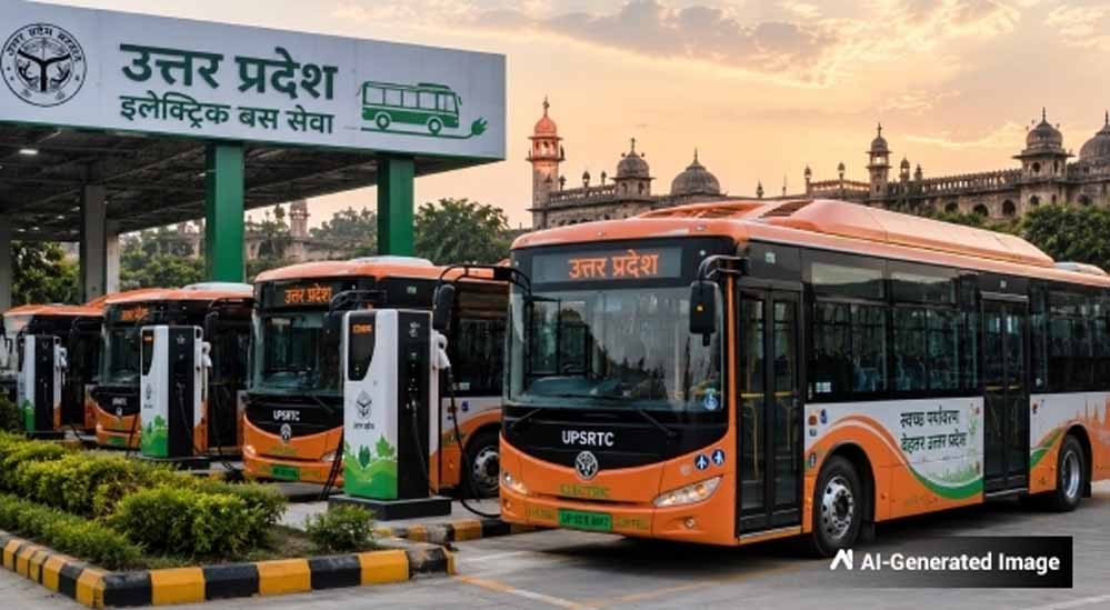 योगी सरकार की सौगात, यूपी के 18 शहरों में शुरू होगी 1,725 एसी इलेक्ट्रिक बसों की सेवा