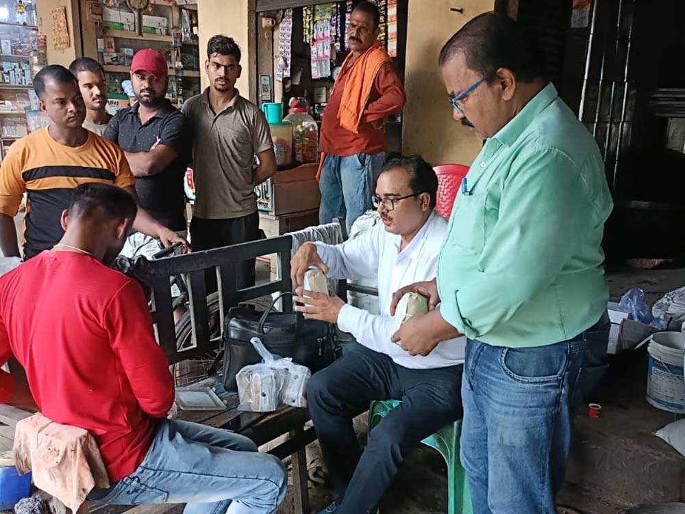 धर्मनगरी राजनांदगांव में खाद्य विभाग की कार्रवाई, दुकानों पर मारे छापे