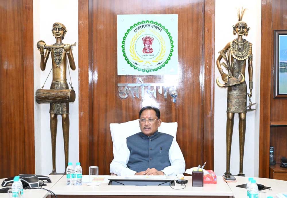 मुख्यमंत्री  विष्णु देव साय की अध्यक्षता में आज यहां सिविल लाईन स्थित मुख्यमंत्री निवास कार्यालय में आयोजित कैबिनेट की बैठक में महत्वपूर्ण निर्णय लिए गए