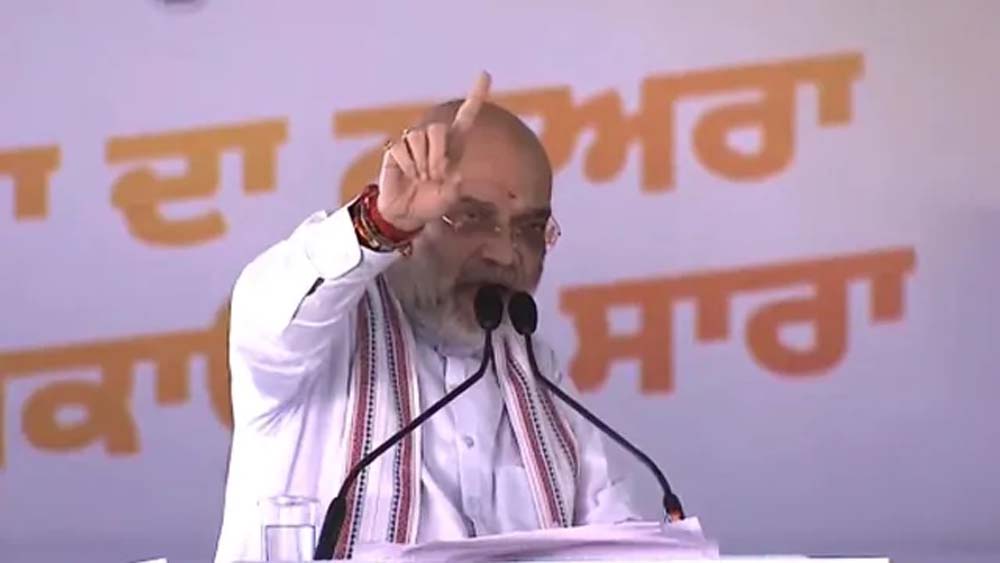 पंजाब दौरे पर अमित शाह, नशे और कानून व्यवस्था को लेकर AAP सरकार पर निशाना