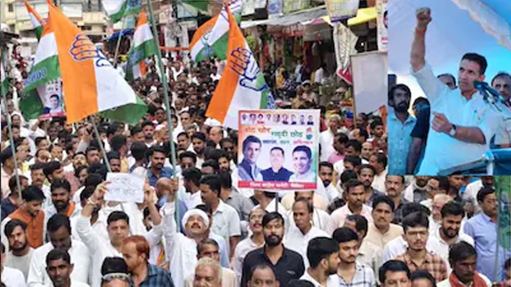 वोट चोरी के आरोपों पर कांग्रेस का प्रदर्शन, दिल्ली में जुटे पंजाब के सांसद; चन्नी-रंधावा भी साथ