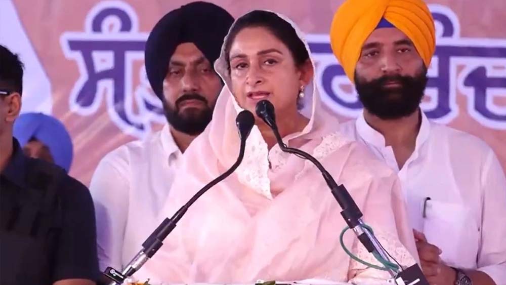 फरीदकोट रैली में हरसिमरत बादल का ऐलान, अकाली सरकार में महिला DGP को मिलेगी बड़ी जिम्मेदारी