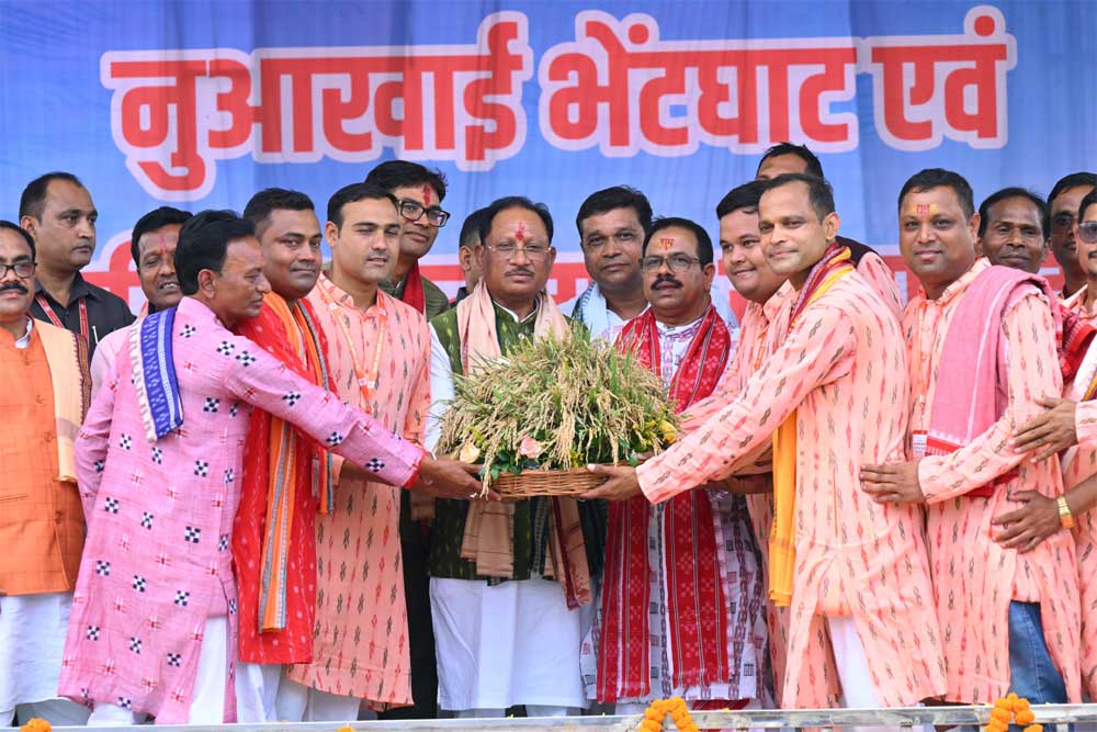 नुआखाई हमारी कृषि संस्कृति, अन्नदाता के परिश्रम और प्रकृति के प्रति कृतज्ञता का पर्व : मुख्यमंत्री