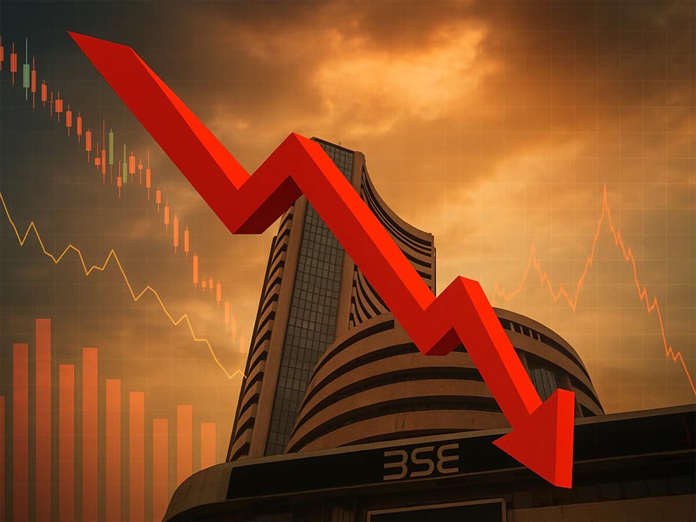 Stock Market Crash: सोमवार को बाजार खुलते ही मचा कोहराम, सेंसेक्स-निफ्टी में गिरावट के पीछे क्या है वजह?