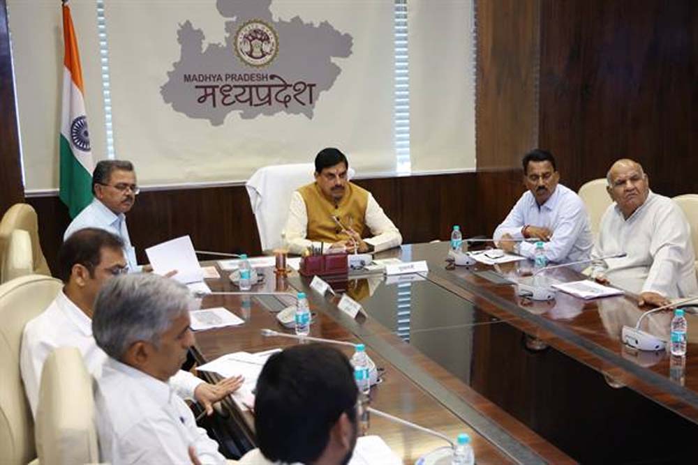 CM मोहन यादव का निर्देश, कम वर्षा वाले जिलों पर रखें खास ध्यान