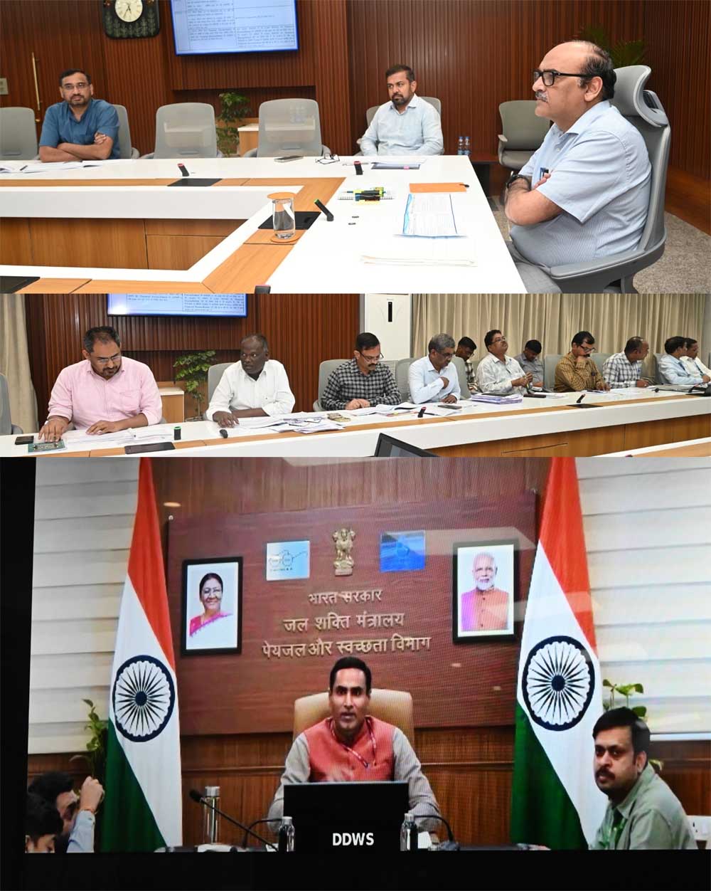 मुख्य सचिव की अध्यक्षता में राज्य जल एवं स्वच्छता मिशन की अपेक्स कमेटी की बैठक संपन्न