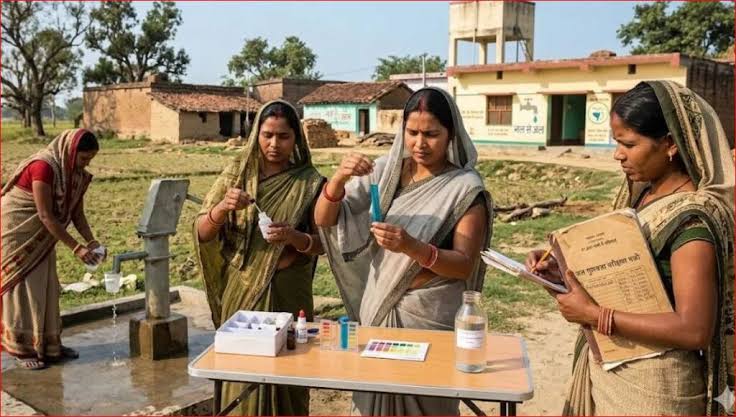 योगी सरकार में ग्रामीण जल गुणवत्ता जांच अभियान को रफ्तार, 4.85 लाख महिलाओं को भी मिला रोजगार