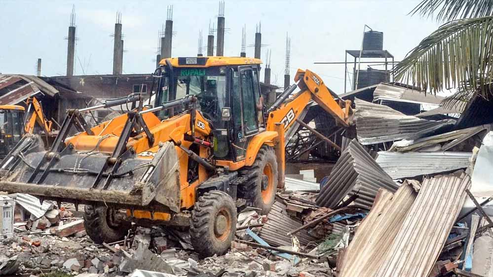 वाराणसी की दालमंडी में चौड़ीकरण अभियान अंतिम चरण में, 187 भवनों पर कार्रवाई; दिसंबर तक तैयार होगी सड़क