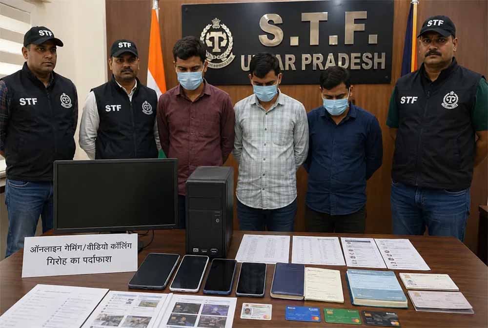 लाइव चैटिंग, वीडियो कॉलिंग ऐप के जरिए अवैध कमाई करने वालों का खुलासा, लड़कियों से करा रहे थे होस्टिंग