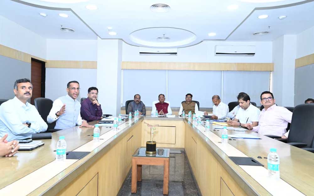 मुख्यमंत्री  साय ने की मुख्यमंत्री अधोसंरचना मिशन की उच्चस्तरीय समीक्षा