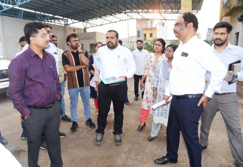 प्रमुख सचिव  सोनमणि बोरा ने एसटीपी प्लांट और पीएमई-बस डिपो का किया अवलोकन